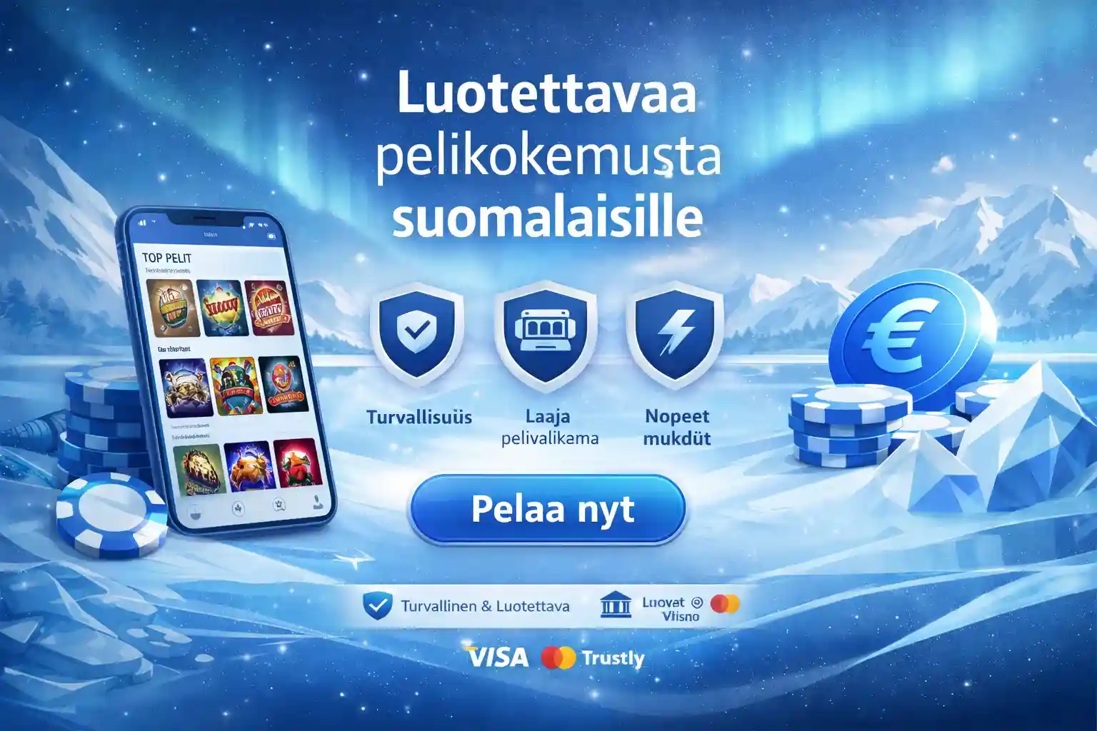 Suositut kolikkopelit ja laaja pelivalikoima Suomessa